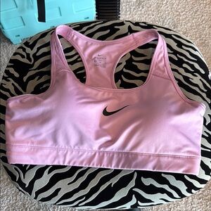 Nike Women's Light Pink Sports Bra